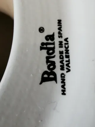 Lámpara cerámica vintage Bondia dorada