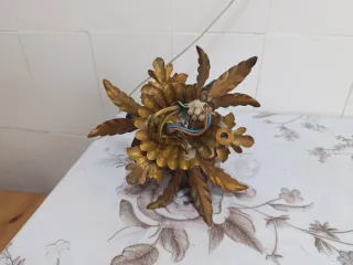 Lámpara Florentina Dorada