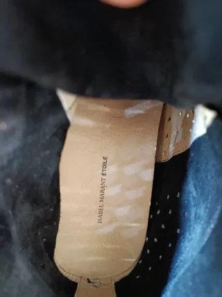 Zapatos cuña Isabel Marant negros. Sin caja