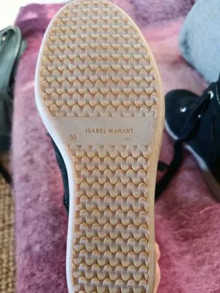 Zapatos cuña Isabel Marant negros. Sin caja