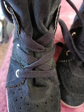 Zapatos cuña Isabel Marant negros. Sin caja