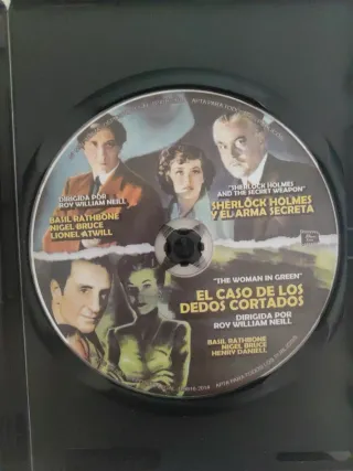 Sherlock Holmes Y El Arma Secreta DVD