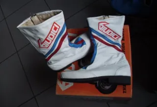 Stivali moto vintage Giudici anni 70