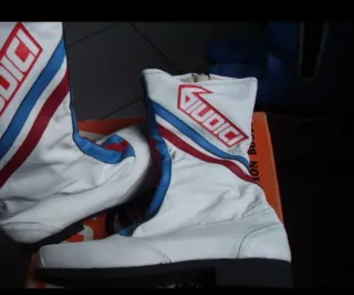 Stivali moto vintage Giudici anni 70