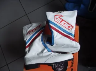 Stivali moto vintage Giudici anni 70