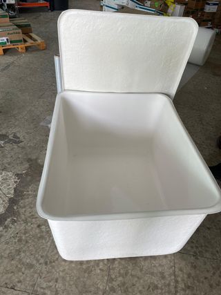 Depósito Agua Poliéster 500L con Tapa