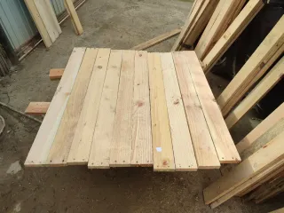 10 tablas de madera 1.08m a 1.50m x 10cm x 2.5cm