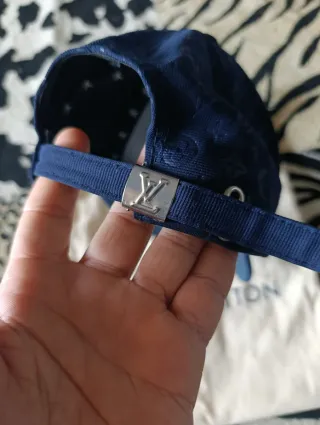 Gorra Louis Vuitton Monogram Azul