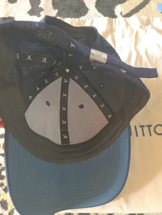 Gorra Louis Vuitton Monogram Azul