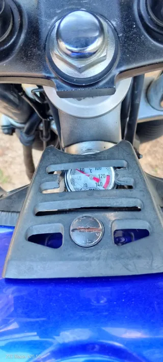 Yamaha XT 600 E Azul/Plata