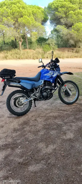 Yamaha XT 600 E Azul/Plata
