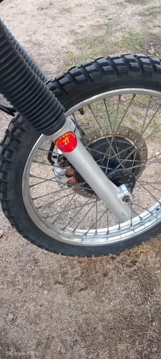 Yamaha XT 600 E Azul/Plata