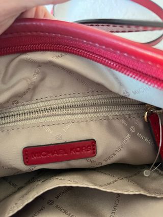 Bolso Michael Kors Rojo Piel
