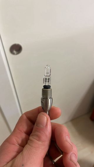 Lámpara colgante comedor cristal y metal