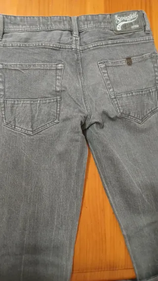 Pantalón vaquero gris Springfield W30