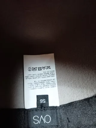 Cappello donna grgio con fascia