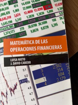 Matemática de las operaciones financieras