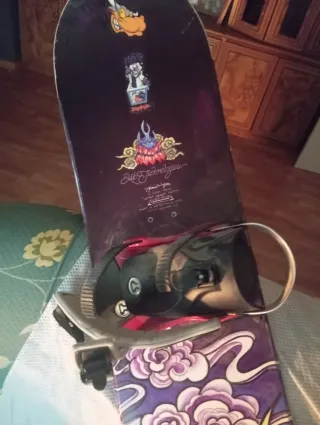 Tabla de Snowboard con Diseño