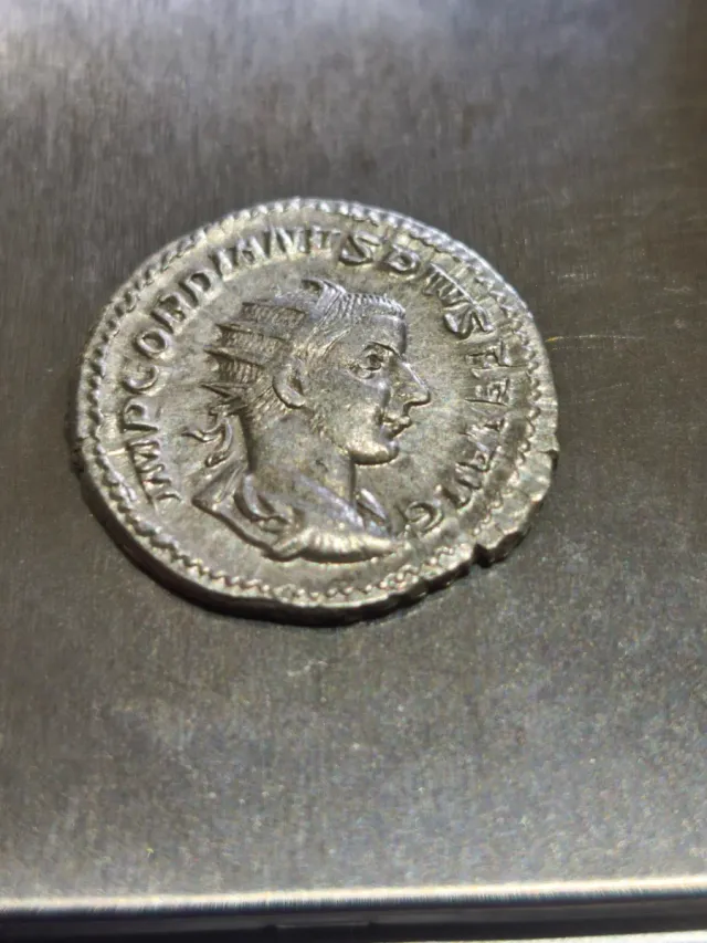 Moneda Romana Emperador Gordiano III