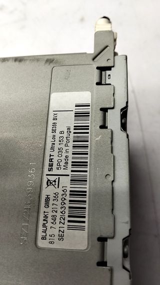 SISTEMA AUDIO / RADIO CD SEAT ALTEA (5P1) (4)