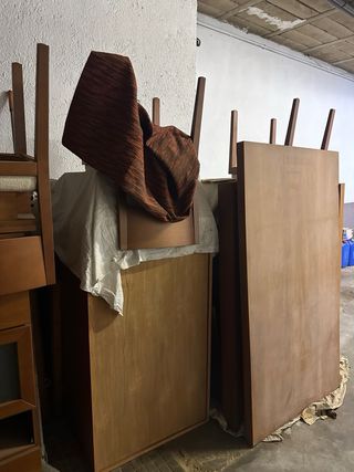 Muebles de comedor de madera