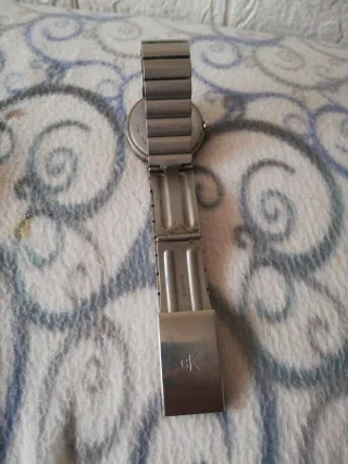 Reloj Calvin Klein Plata y Blanco