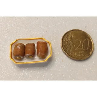 Miniatura di cachapas su piatto