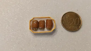 Miniatura di cachapas su piatto