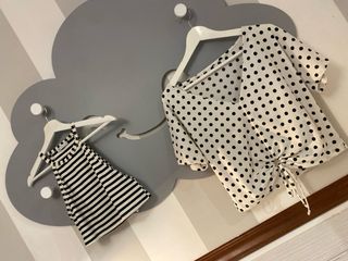 Lote 2 Camisetas Zara Rayas y Lunares