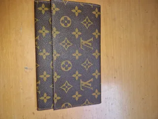 Portafoglio Louis Vuitton monogram marrone