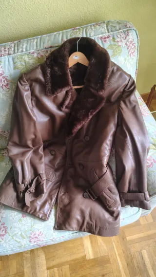 Chaquetón hombre de piel auténtica