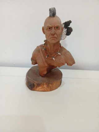 3 cabezas indios nativos americanos