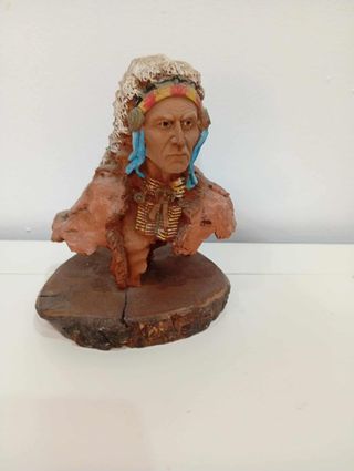 3 cabezas indios nativos americanos