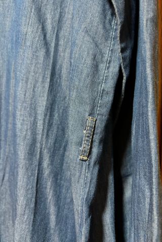 Vestido vaquero manga larga