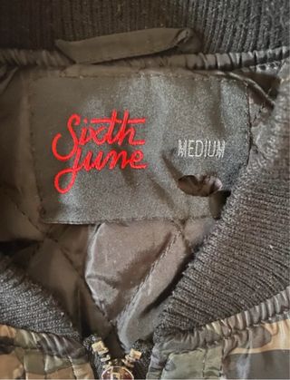 Casaco Bomber Sixth June Camuflado