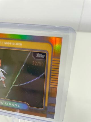 Zinedine Zidane /50 8 Bit Topps UCC Flagship