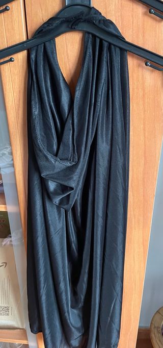 Capa negra para disfraz