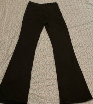 Pantalones Vaqueros Campana Negros