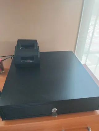Cajón caja registradora + impresora tickets
