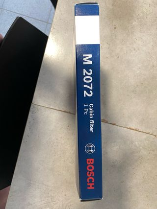 Filtro habitáculo Bosch M 2072