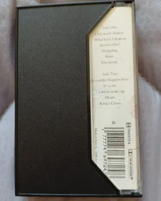 Musicassetta Pet Shop Boys Actually