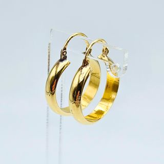 Pendientes Aros Oro 18K 2,1gr 1,98cm