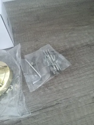 Juego 2 Manillas Doradas Puerta - Roseta