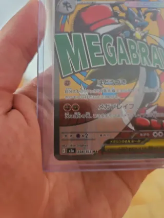 Carta Pokémon Japonesa Mega Lucario EX ORIGINAL