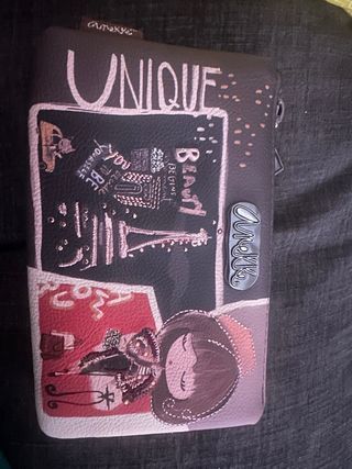 Monedero Anekke Unique Negro Multicolor