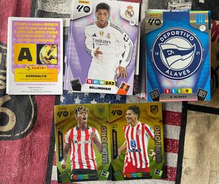 200 Cromos Adrenalyn 25-26 + 2 Balón de Oro