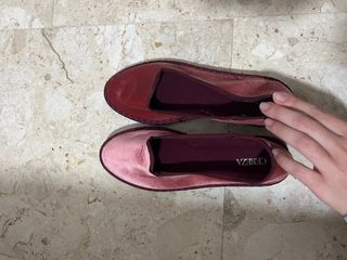 Manoletinas CEREZA Talla 39