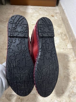 Manoletinas CEREZA Talla 39