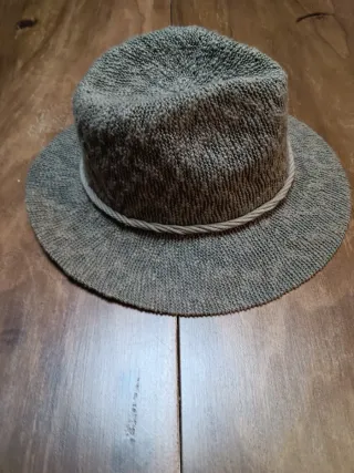 Cappello donna lana grigio