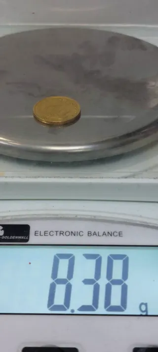 Moneda Oro 22K Isabel II 1855